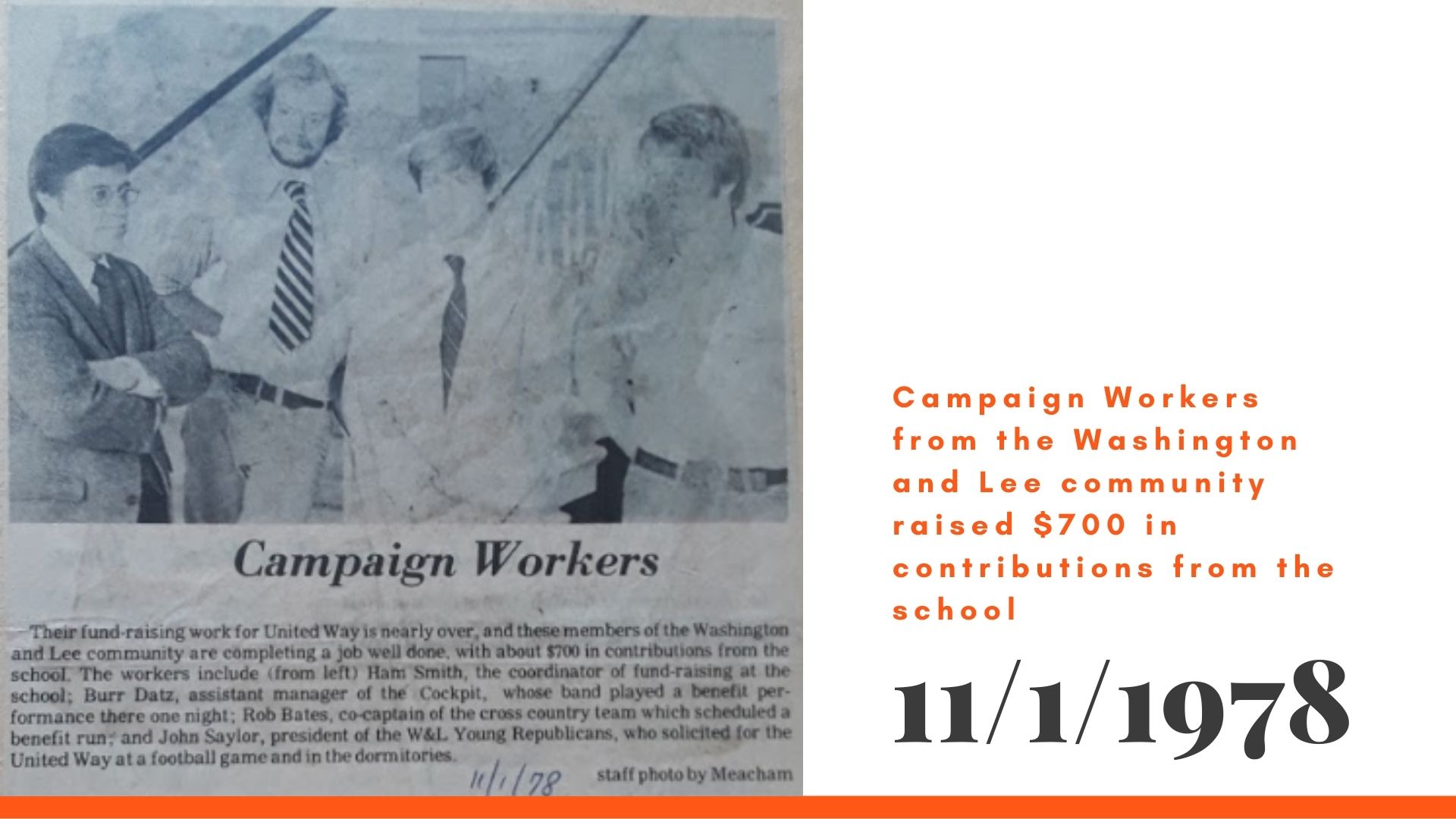 W&L Campaign Workers